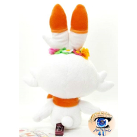 Officiële Pokemon center knuffel Easter Scorbunny 29cm (staand)